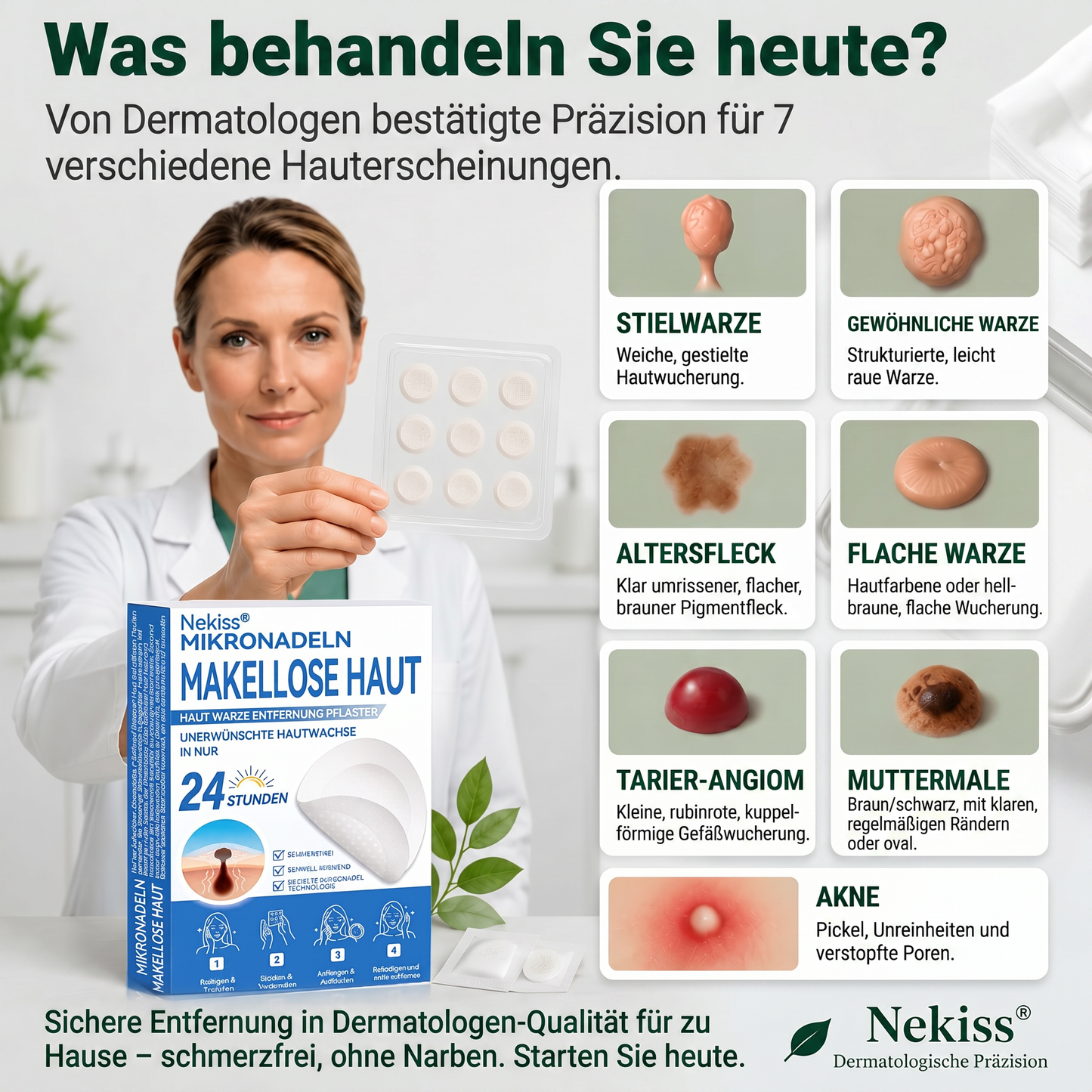 👩‍⚕️🏆 𝑶𝒇𝒇𝒊𝒛𝒊𝒆𝒍𝒍𝒆𝒓 𝑺𝒕𝒐𝒓𝒆 | 𝑵𝐞𝒌𝐢𝐬𝐬® 🌿 𝑴𝒊𝒌𝒓𝒐𝒏𝒂𝒅𝒆𝒍𝒏 𝑴𝒂𝒌𝒆𝒍𝒍𝒐𝒔𝒆 𝑯𝒂𝒖𝒕 𝑯𝒂𝒖𝒕 𝑾𝒂𝒓𝒛𝒆 𝑬𝒏𝒕𝒇𝒆𝒓𝒏𝒖𝒏𝒈 𝑷𝒇𝒍𝒂𝒔𝒕𝒆𝒓 (𝐹ü𝑟 𝐻𝑎𝑢𝑡𝑎𝑛ℎä𝑛𝑔𝑠𝑒𝑙, 𝑘𝑙𝑒𝑖𝑛𝑒 𝐻𝑎𝑢𝑡𝑤𝑢𝑐ℎ𝑒𝑟𝑢𝑛𝑔𝑒𝑛, 𝑊𝑎𝑟𝑧𝑒𝑛, 𝑀𝑢𝑡𝑡𝑒𝑟𝑚𝑎𝑙𝑒, 𝐴𝑙𝑡𝑒𝑟𝑠𝑓𝑙𝑒𝑐𝑘𝑒𝑛 𝑢𝑛𝑑 𝑃𝑖𝑔𝑚𝑒𝑛𝑡𝑠𝑡ö𝑟𝑢𝑛𝑔𝑒𝑛.)